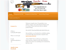 Tablet Screenshot of apachearms.us